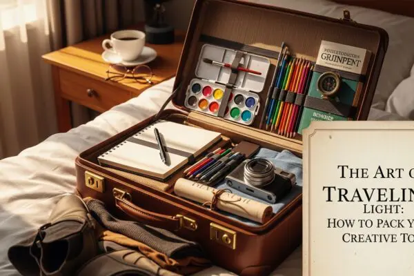 The Art of Traveling Light: How to Pack Your Creative Tools